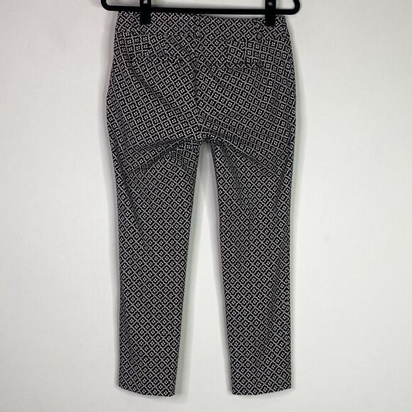 LOFTJulie Skinny Tiled Geometric Print Pant Women's Size 2 Petite - Picture 9 of 10